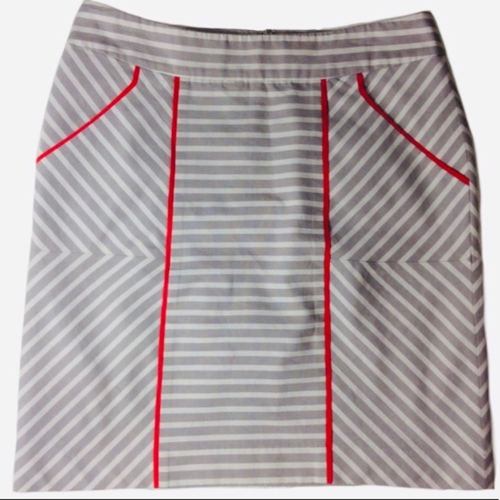 📙ANTHROPOLOGIE📙BETH BOWLEY STRIPED PANEL SKIRT📙